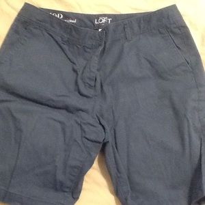 Dusty blue walking shorts